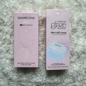 Dashing Diva Glaze Semi-Cured Gel  Mini LED Lamp and Strips